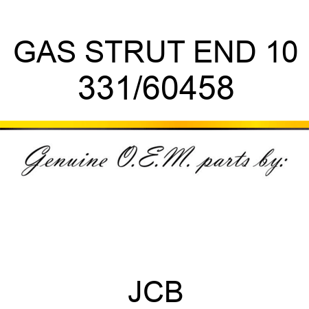 GAS STRUT END 10 331/60458