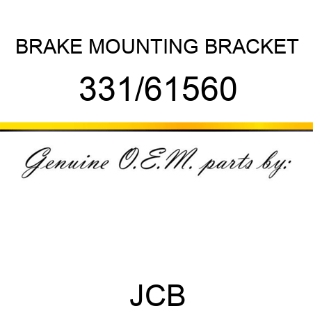 BRAKE MOUNTING BRACKET 331/61560