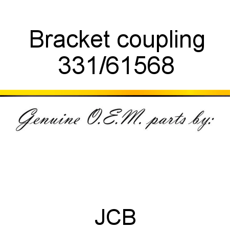 Bracket, coupling 331/61568