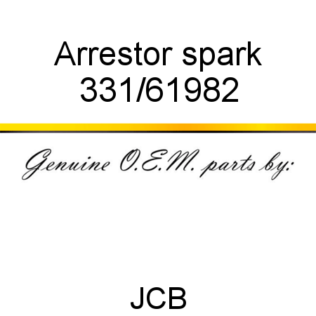 Arrestor, spark 331/61982