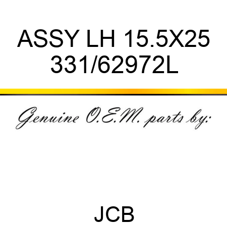 ASSY LH 15.5X25 331/62972L