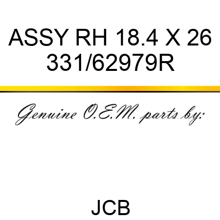 ASSY RH 18.4 X 26 331/62979R
