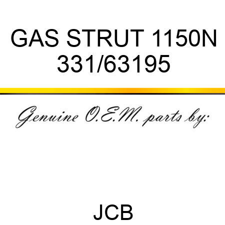 GAS STRUT 1150N 331/63195