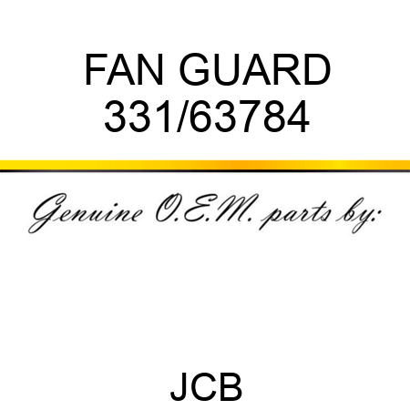 FAN GUARD 331/63784
