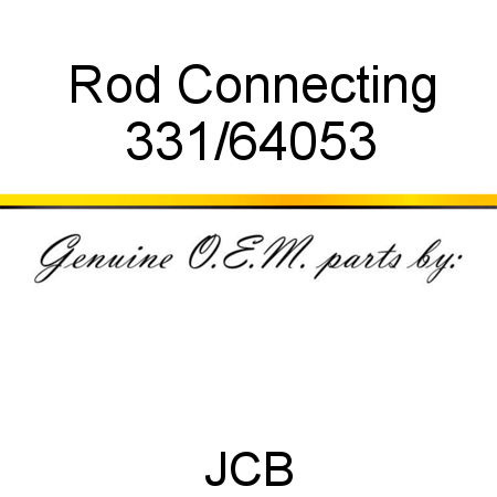 Rod, Connecting 331/64053