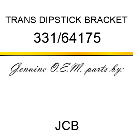 TRANS DIPSTICK BRACKET 331/64175