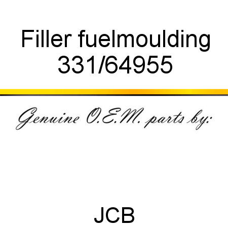 Filler, fuel,moulding 331/64955