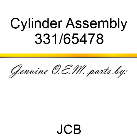 Cylinder Assembly 331/65478