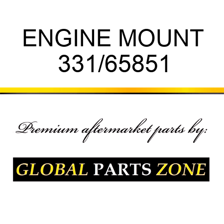 ENGINE MOUNT 331/65851