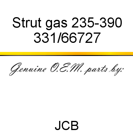 Strut, gas 235-390 331/66727