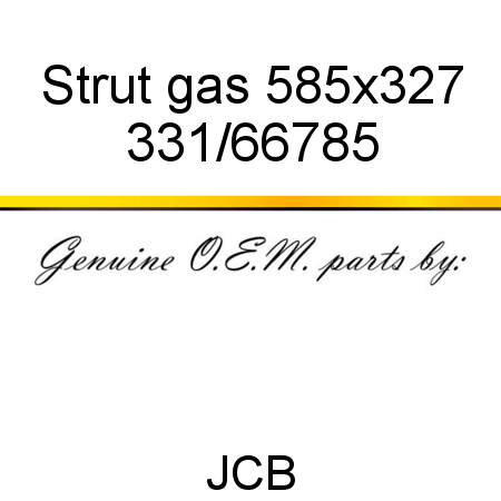 Strut, gas 585x327 331/66785