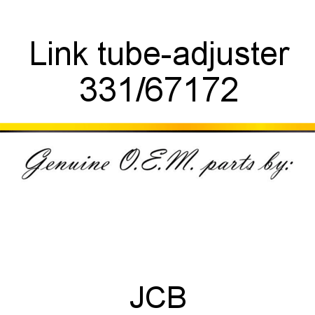 Link, tube-adjuster 331/67172