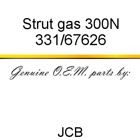 Strut, gas 300N 331/67626