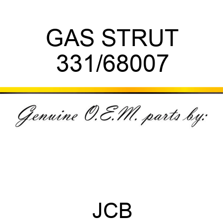 GAS STRUT 331/68007