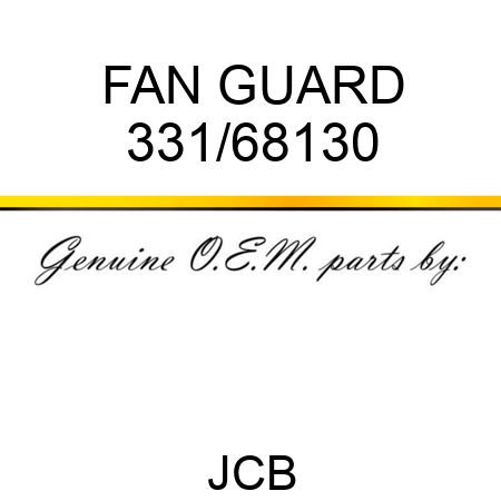 FAN GUARD 331/68130