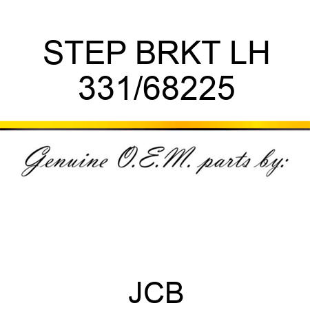 STEP BRKT LH 331/68225