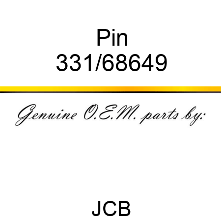 Pin 331/68649
