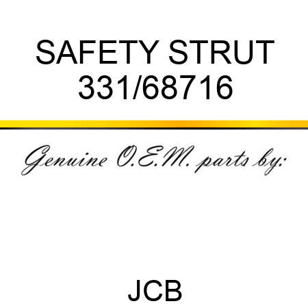 SAFETY STRUT 331/68716