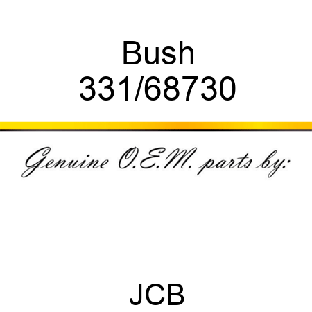 Bush 331/68730