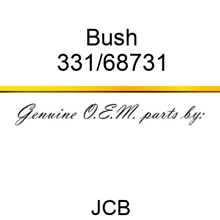 Bush 331/68731