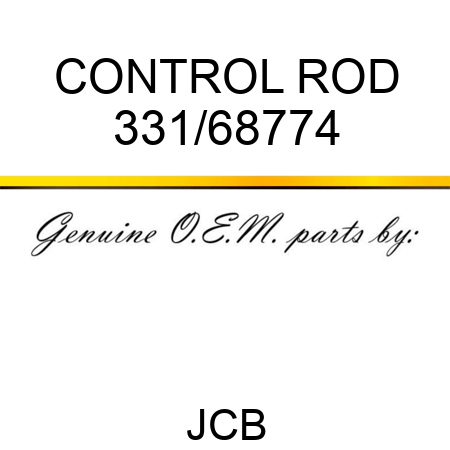 CONTROL ROD 331/68774
