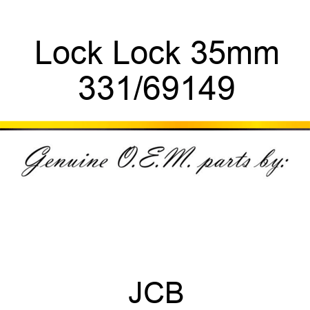 Lock Lock 35mm 331/69149