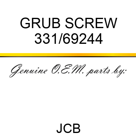 GRUB SCREW 331/69244