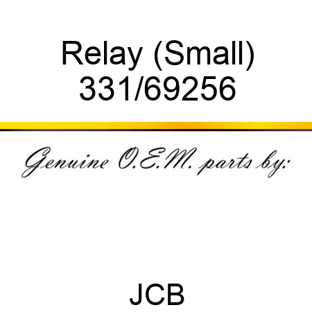 Relay (Small) 331/69256