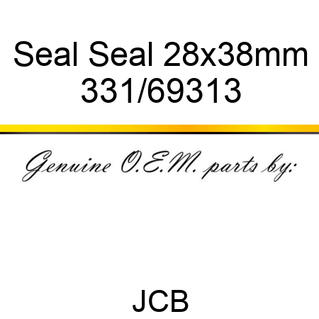 Seal Seal 28x38mm 331/69313