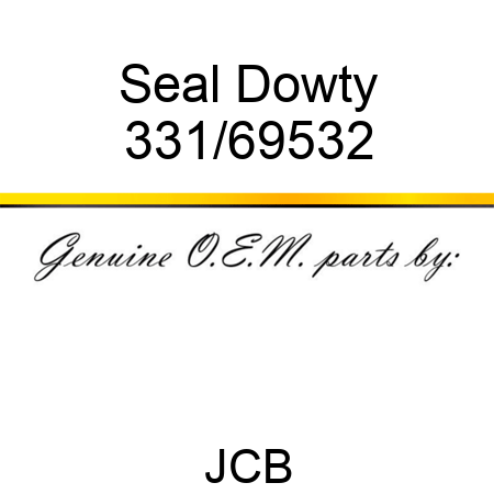 Seal Dowty 331/69532