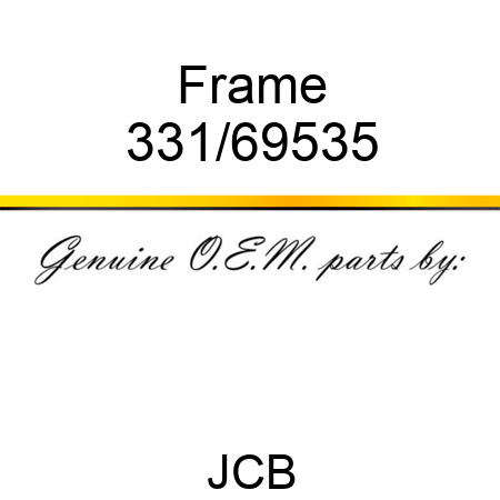 Frame 331/69535