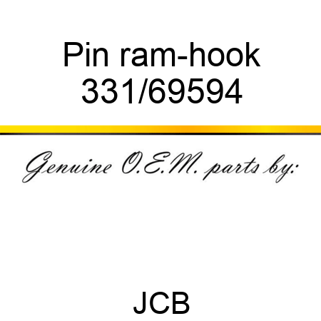 Pin ram-hook 331/69594