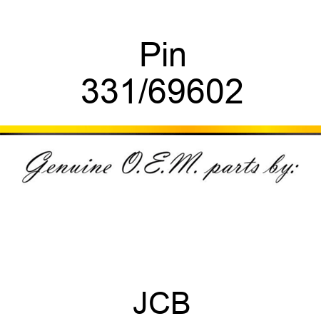 Pin 331/69602