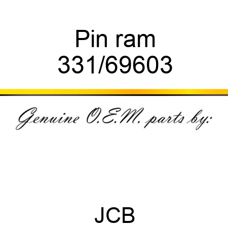 Pin ram 331/69603