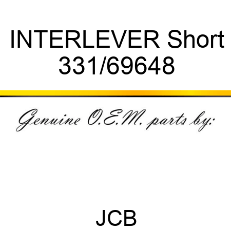 INTERLEVER Short 331/69648