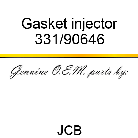 Gasket injector 331/90646