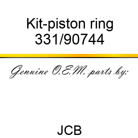Kit-piston ring 331/90744