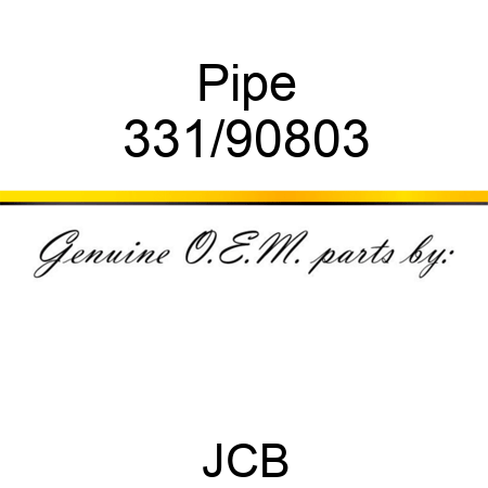 Pipe 331/90803