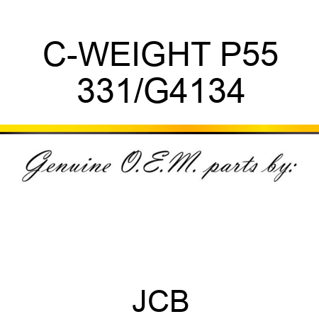 C-WEIGHT P55 331/G4134