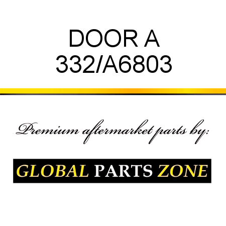 DOOR A 332/A6803
