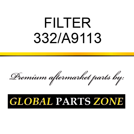 FILTER 332/A9113