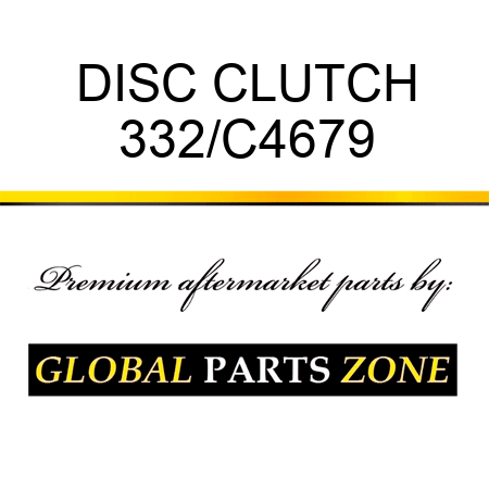 DISC CLUTCH 332/C4679