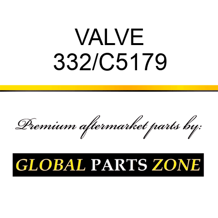 VALVE 332/C5179