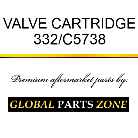 VALVE CARTRIDGE 332/C5738
