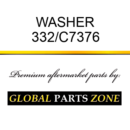 WASHER 332/C7376