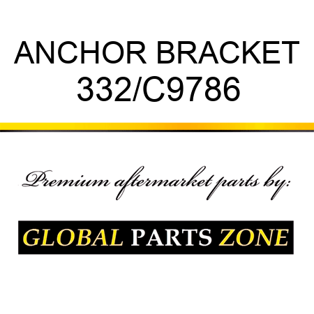 ANCHOR BRACKET 332/C9786
