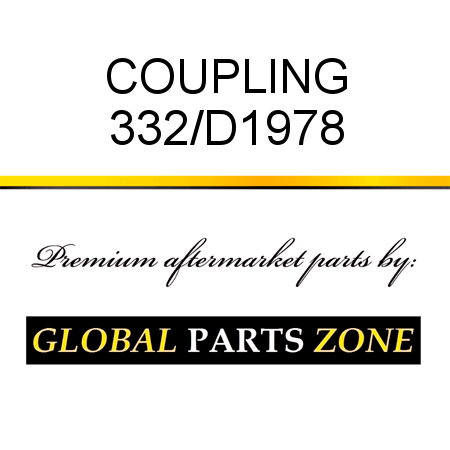 COUPLING 332/D1978