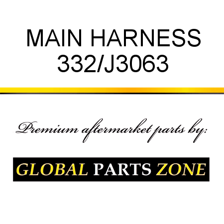 MAIN HARNESS 332/J3063