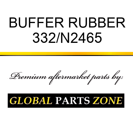 BUFFER RUBBER 332/N2465