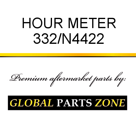 HOUR METER 332/N4422